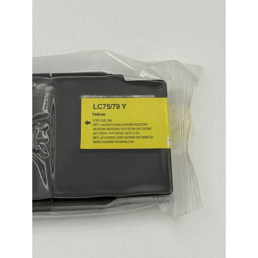 Brother LC75Y LC79Y Yellow Ink Cartridge for MFC J425W J430W J435W J825DW